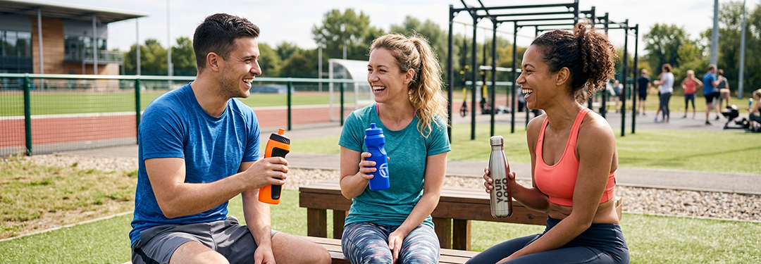 Branded Sports Bottles for Gyms, Events and Teams